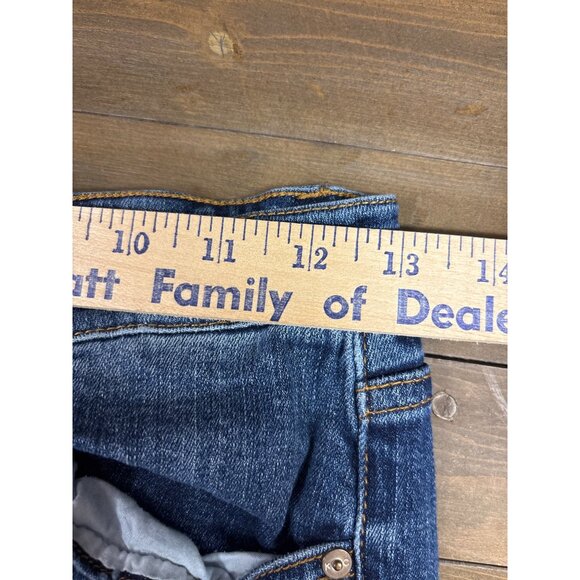 KanCan Womens Distressed Skinny Jeans Size 28 Blue Denim - Picture 7 of 8